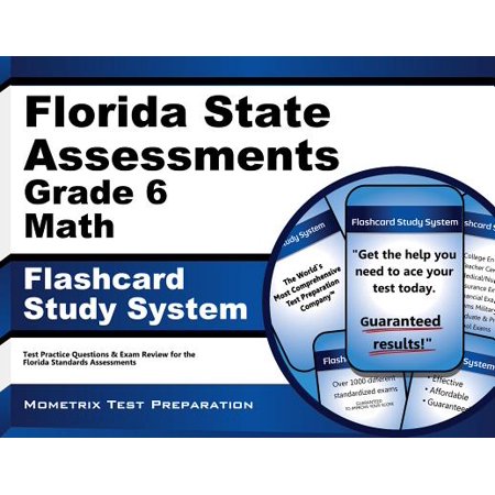 Florida State Assessments Grade 6 Mathematics Flashcard Study System
FSA Test Practice Questions Exam Review