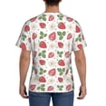 thumbnail image 2 of Rocae Strawberry for Men's Moisture-Wicking Crew Tee - T-Shirt for Sports, Outdoor Activities, and Casual WearX-Large, 2 of 9
