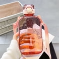 thumbnail image 1 of Botellas De Agua Deportivas De Plástico 1 unidad de botella de agua deportiva de plástico multicolor,vaso térmico con tapa para actividades al aire libre en verano (multicolor) Rkxzt, 1 of 9