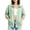 Gray, variant on Enjoytime Sweatshirt for Women Collared 3/4 Sleeve Solid Color Zip Up Jacket Fall Fashion Casual Lightweight Sweatshirts