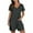 Dark Gray, variant on YANHAIGONG Summer Jumpsuits for Women Casual Summer Rompers,Womens Jumpsuits Casual Summer Onesie Rompers Short Sleeve Loose Baggy Overalls Jumpers with Pockets 2025 Summer Clothes