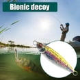 thumbnail image 3 of 3D Impreso 7.4cm 30g Señuelos de pesca falsos biónicos Cebo artificial (Oro) Likrtyny Para estrenar, 3 of 6