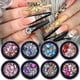 thumbnail image 4 of Cuentas de barra trenzadas de Metal para manicura, cristales brillantes de varios tamaños, perlas, corazón esmerilado, gemas de diamantes de imitación 3D para decoración de uñas, 4 of 4