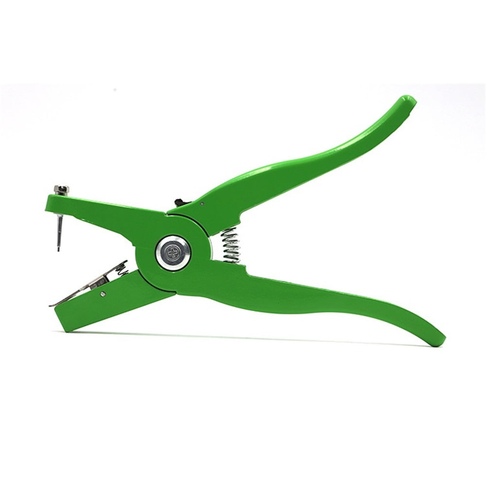 Ear Tag Applicator One-Piece Ear Tags for Goat Sheep Animal Instruments Tool Universal Tagger Puncher Pliers Farm Supplies (Ear tag applicator)