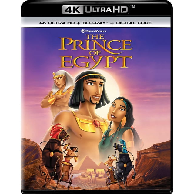 Película El Príncipe de Egipto 4K UHD Blu-ray + Digital UNIVERSAL