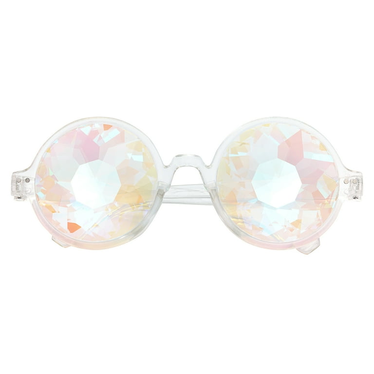 Round Glasses with Kaleidoscope Lens Round Glasses with Kaleidoscope Lens