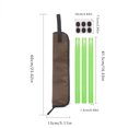 thumbnail image 4 of Juego de bolsa para baquetas, bolsa de batería profesional, almohadilla silenciosa, juego de baquetas, piezas de percusión, 4 of 8