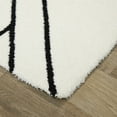 thumbnail image 4 of Balta Henri Contemporary Geometric Area Rug White 5'3" x 7' 5' x 8', 4 of 5