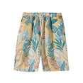thumbnail image 5 of CHUMUD 2 Piece Sets for Men Summer Outfits Hawaiian Matching Set Tracksuit Tropical Graphic Button Down Collared Short Sleeve Shirts and Drawstring Shorts Casual Beach Vacation, 5 of 5
