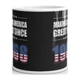 thumbnail image 3 of Making America Great Since 1968 Coffee Tea Ceramic Mug Office Work Cup Gift11 oz, 3 of 3