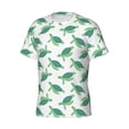 thumbnail image 3 of Rocae Sea Turtle for Men's Moisture-Wicking Crew Tee - T-Shirt for Sports, Outdoor Activities, and Casual Wear, 3 of 9