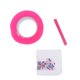 thumbnail image 5 of Cinta adhesiva de doble cara, juguete educativo sensorial, manualidades DIY, súper elástica, multiusos, relajante, globos de burbujas, cinta para soplar y hacer juguetes de Rosa 300cmx3cm, 5 of 7