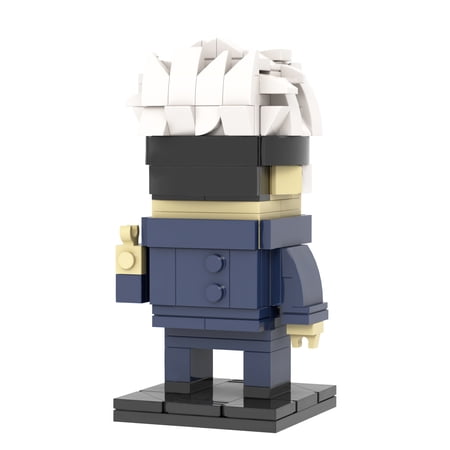 MOOXI Anime Jujutsus Gojo Satoru BrickHeadz Kaisens Building Set,Creative Cute Building Blocks Children Kits,Gifts for Amime Fans(161pcs)