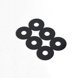 thumbnail image 4 of Arandela de goma Goma resistente a la abrasión de alta resistencia, Arandela plana de goma de espesor Arandelas planas de goma Arandelas de goma negras (50 piezas), 4 of 5