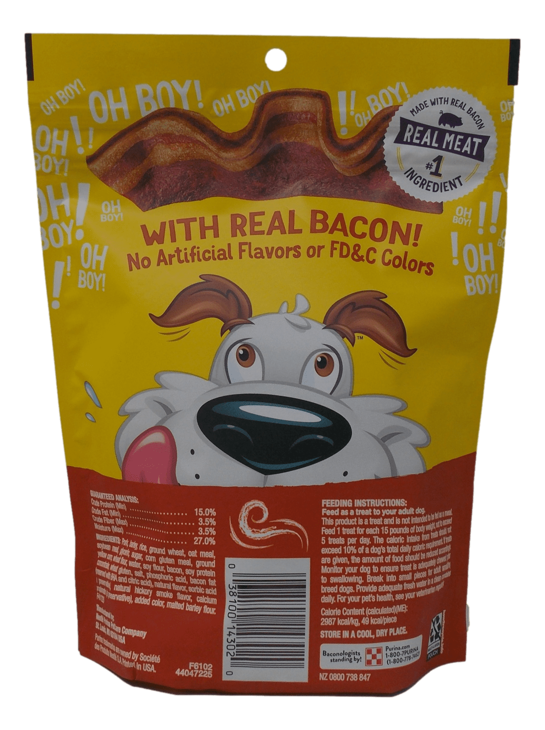 Purina Beggin' Strips Bacon Dog Treats Variety 3-Pack | Original Bacon, Thick Cut Hickory Smoke & Bacon Cheese | MerlinsMart Zine & Rope Toy