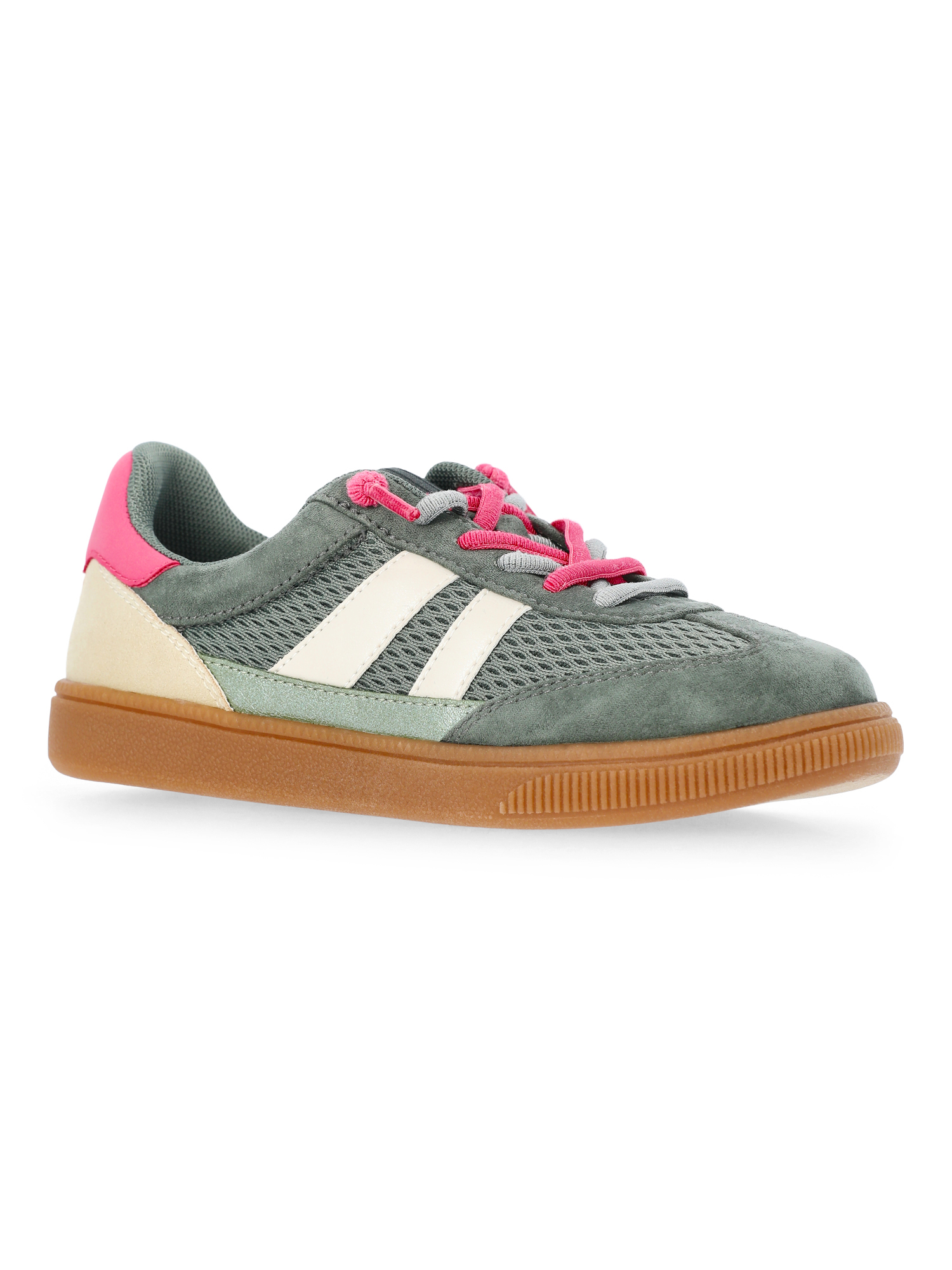 Madden NYC Little and Big Girls Mesh Casual Sneakers