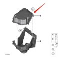 thumbnail image 4 of Housing Cover with Filter Blower Motor Hosuing Cover 64119216222 64116987597 for BMW F18 F07 F10 F11, 4 of 5