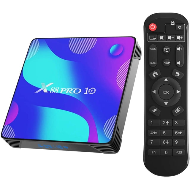 Android 10.0 TV Box, X88 Pro 10 Android Box 4GB RAM 32GB ROM HaiFen ...