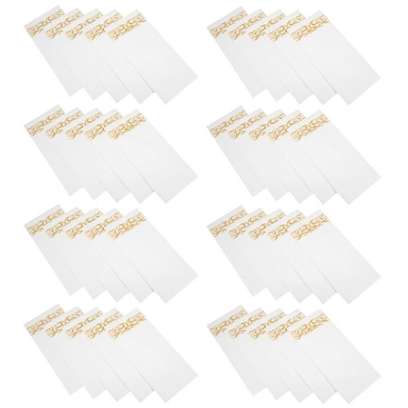 KAKOWELY 25 Pcs Serviettes Rectangulaires Dorées pour Hôtel, Mariage, Fêtes, Banquets, Serviettes en Papier Décoratives