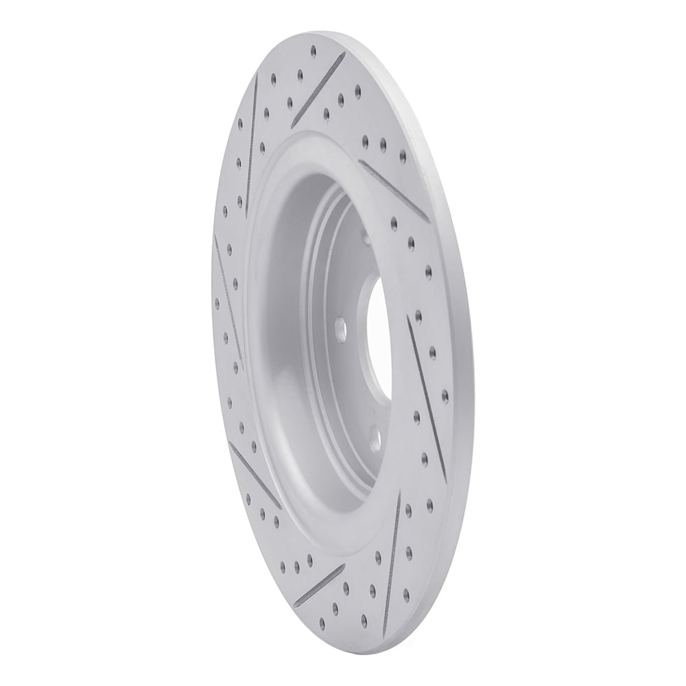Dynamic Friction Company 830-58030R DFC Geoperformance Rotor - Drilled and Slotted