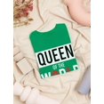 thumbnail image 3 of Queen Of The World  Shaped T-Shirt Women -Image by Shutterstock, Female Medium, 3 of 4