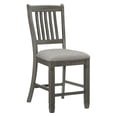 thumbnail image 5 of Lexicon Granby Counter Height Dining Chair in Antique Gray (Set of 2), 5 of 10