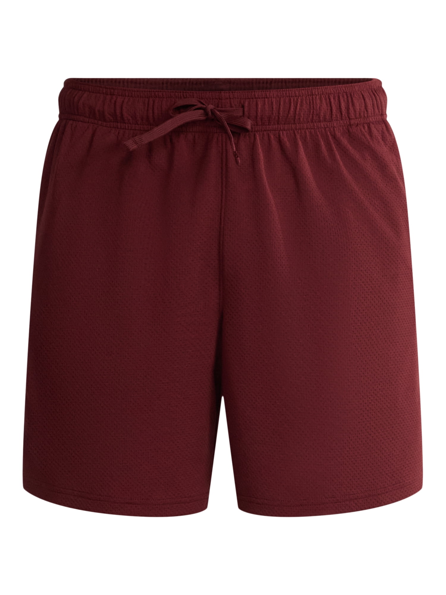 Athletic Works Men's and Big Men's Mesh Shorts, 7" Inseam, Sizes S-5XL