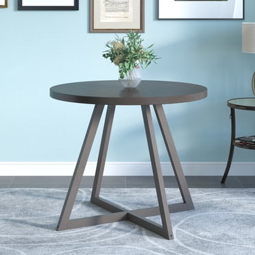 32 Inch Round Kitchen & Dining Room Table w Marble Desktop Tulip ...