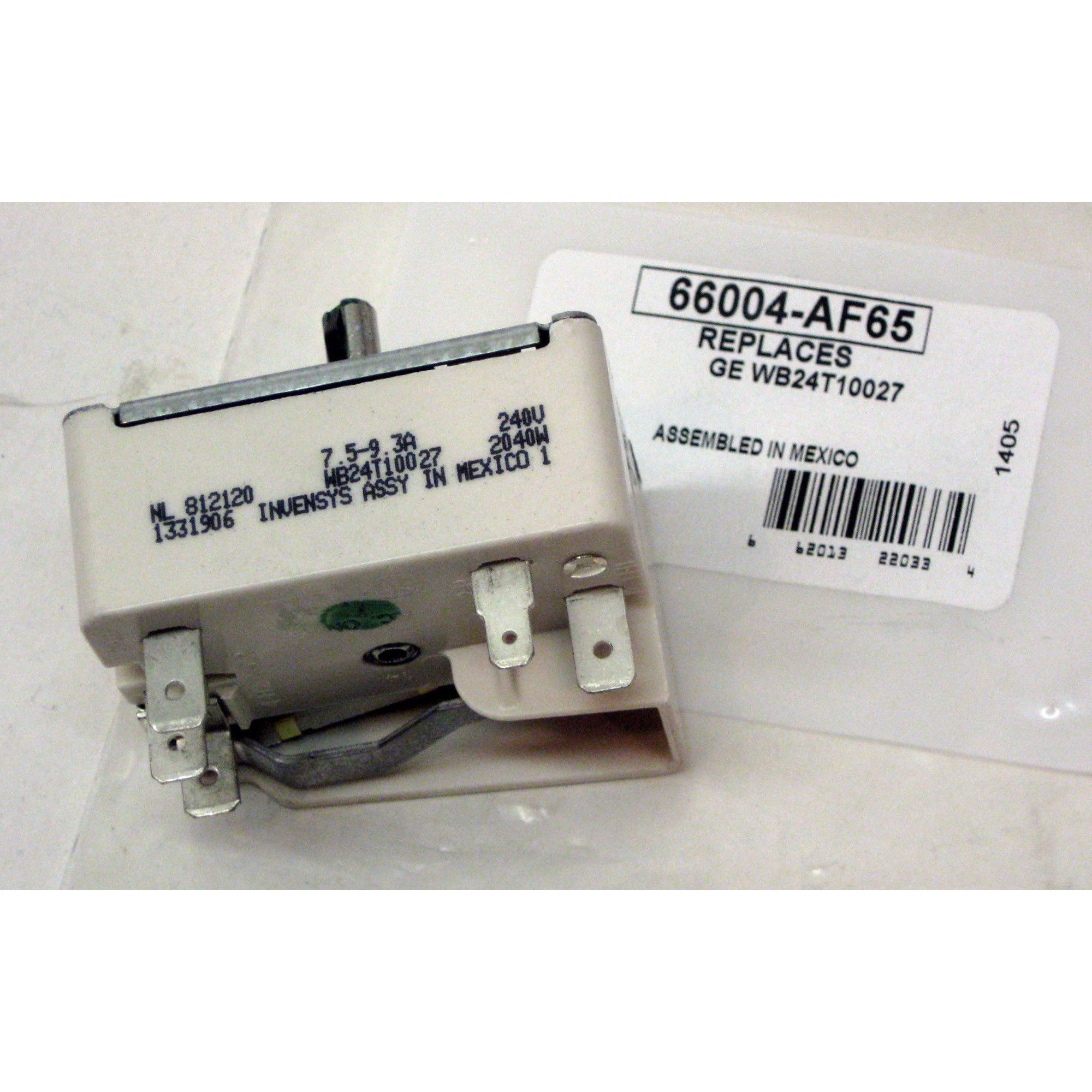 WB24T10027 for GE Electric Range Burner Unit Infinite Switch AP2024074  PS236752 - Walmart.com