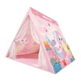 thumbnail image 1 of Tienda de juegos para niños, tienda plegable, regalos, casa de juegos para niños fácil de montar, niños indios Rosa, 1 of 9