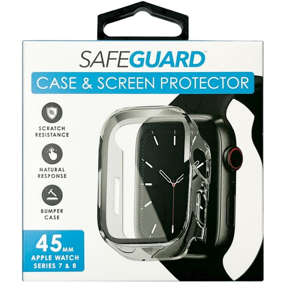 Liquipel Safeguard Apple Watch Bumper/Screen Protection Combo - 45mm