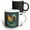 Multicolor, variant on 3drose, Cool Funny Rooster Chicken Water Color Style Art, 11oz Two-tone Black Mug