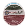 thumbnail image 3 of Mandala Crafts 1mm 109 Yards Jewelry Making Beading Crafting Macramé Waxed Cotton Cord Thread (Deep Sky Blue), 3 of 3