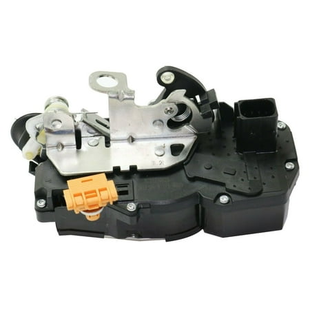 KAIHUIXING 1pc Door Lock Integrated Latch and Actuator Assembly Rear Driver Left Side 5 Prong Blade Male Terminal and 1 Female Connector for Cadillac for CTS 2008-2014 22862242 DLA977