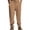 Khaki, variant on GrmtClth Men Daily Vacation Corduroy Side Stripe Straight Trousers Elastic Drawstring Waist Baggy American Retro Casual Walking Pants Khaki L