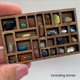 thumbnail image 3 of 20X 1:12 Estante de Baratija en Miniatura Estante de Cristal en Miniatura Casa de MuñEcas DecoracióN en Miniatura Bandeja de Impresoras Miniatura, 3 of 7