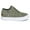 Olive, variant on Women's Hidden Wedge Canvas Sneakers Slip on Platform Walking Shoes with Side Zipper