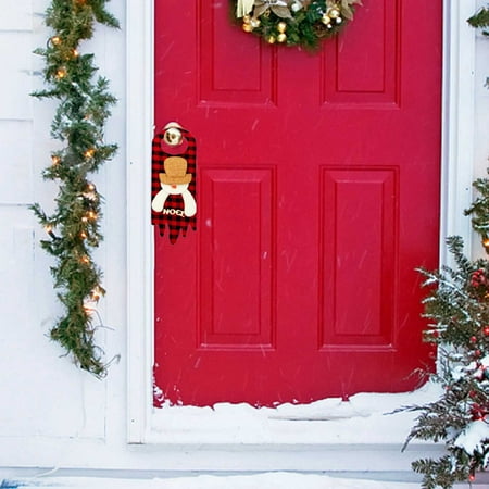 

NASIQXB Window Film Stained Glass Birds Chandelier Christmas Decoration Supplies Popular Santa Door Hanging Christmas Snowman Decoration Door Handle Christmas Pendant
