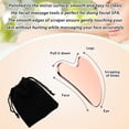 thumbnail image 4 of Stainless Steel Gua Sha Facial Tools Guasha for Face Metal Gua Sha Tighten Skin Massage Guasha Beauty Tool for Body Eyes Neck Massager with Travel Pouch Skin Care Gifts (Pink), 4 of 13