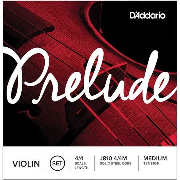 D'Addario J810 Prelude Violin String Set - 4/4, Medium
