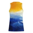thumbnail image 5 of ZCFZJW Mens Fashion Tank Tops Quick Dry Regular Fit Summer Beach Vacation Sleeveless Shirts Casual Palm Graphic Muscle Gym Workout Tank Top Multicolor#01 XL, 5 of 5