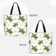 thumbnail image 2 of Easygdp Cute Turtle Bolsa Tote para Mujer, Bolso de Hombro para Trabajo, Playa, Viajes, Compras y Supermercado, 2 of 7