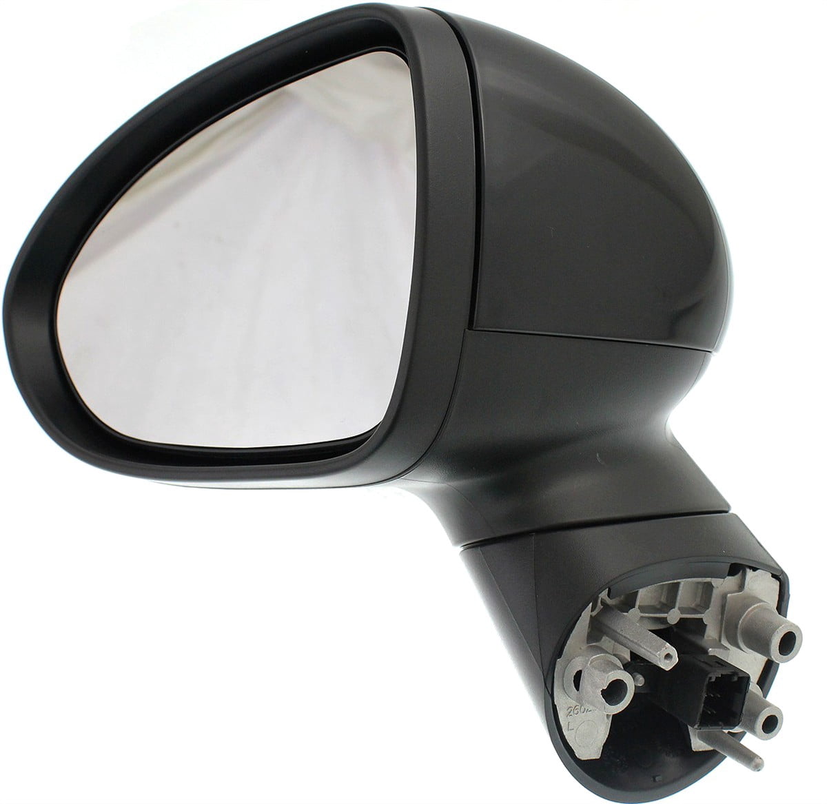 Mirror Compatible With 2012-2014 Kia Rio Left Driver Side Heated In-housing Signal Light Paintable Kool-Vue