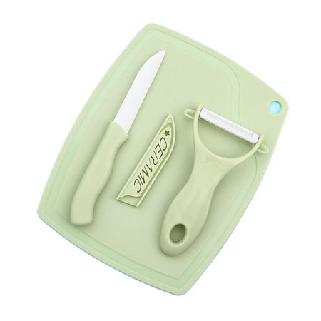 

Kitchen three piece set chopper peeler small board chopping board set household