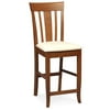 24" Slat Back Counter Stool