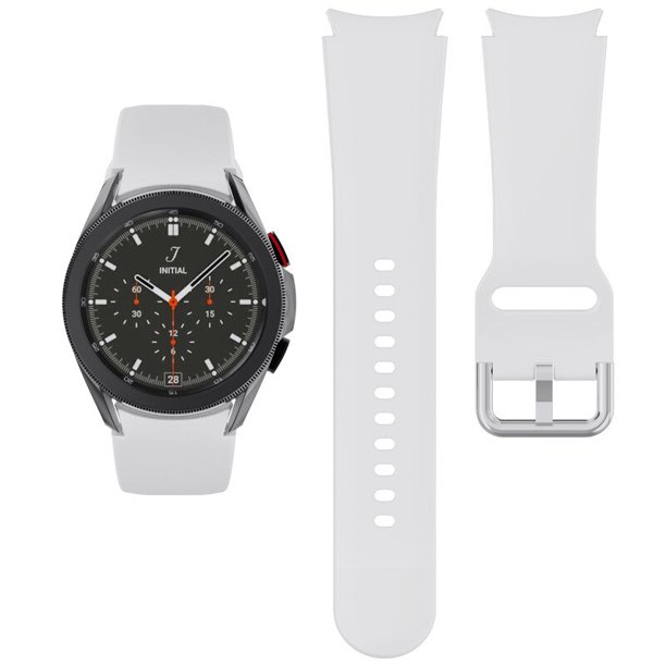 Correa de silicona de 20mm para Samsung Galaxy Watch 4 classic 46m 42mm Correa smartwatch pulsera deportiva Galaxy Watch 4 5 44mm 40mm banda Tan Jianjun unisex