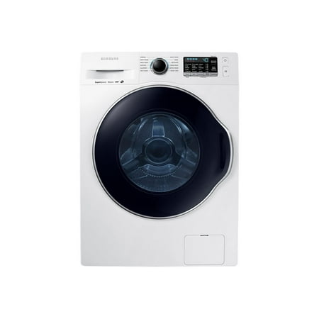 Samsung - 2.2 Cu. Ft. High Efficiency Stackable Front Load Washer with Steam - White