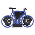 thumbnail image 2 of ¡Gran Descuento!, Reloj de escritorio con cambio de página estilo bicicleta, reloj decorativo con adornos de moda Akmoler, 2 of 9