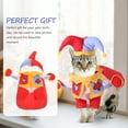 thumbnail image 3 of PBPBOX Red Pet Magician Costume Washable and Breathable for Cats and Dogs 1Set, 3 of 6