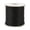 Black, variant on U8MO 185yards Waxed Polyester Beading Cord Jewelry Thread Craft String Spool 0.5mm-Creamy White
